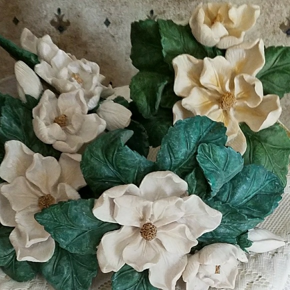 😂Vintage Green Floral Brooch - Picture 4 of 8